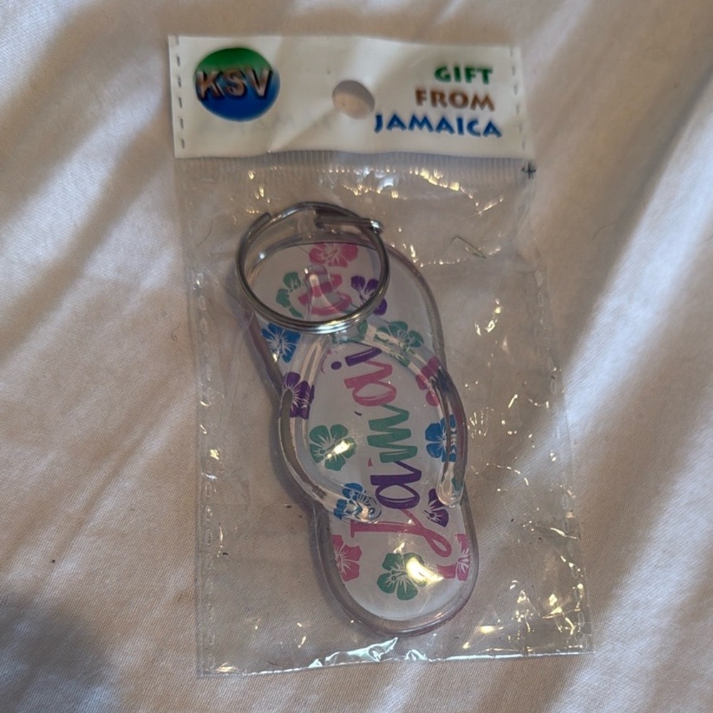 KSV Multicolor Flip Flop Key Holder “JAMAICA”